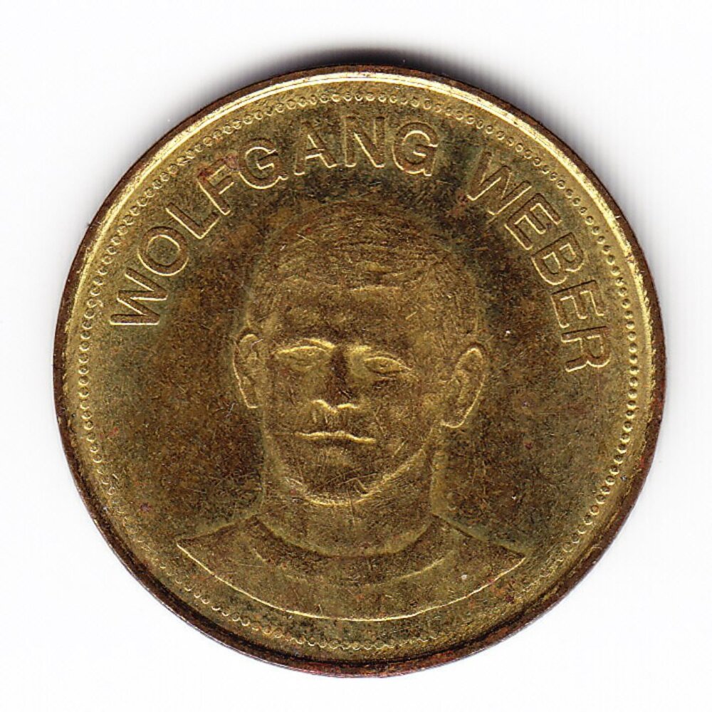 1969 SHELL Germany Wolfgang Weber Football Medal (b74)